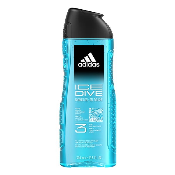 Adidas spg. 400ml Ice Dive men | Toaletní mycí prostředky - Sprchové gely - Pánské
